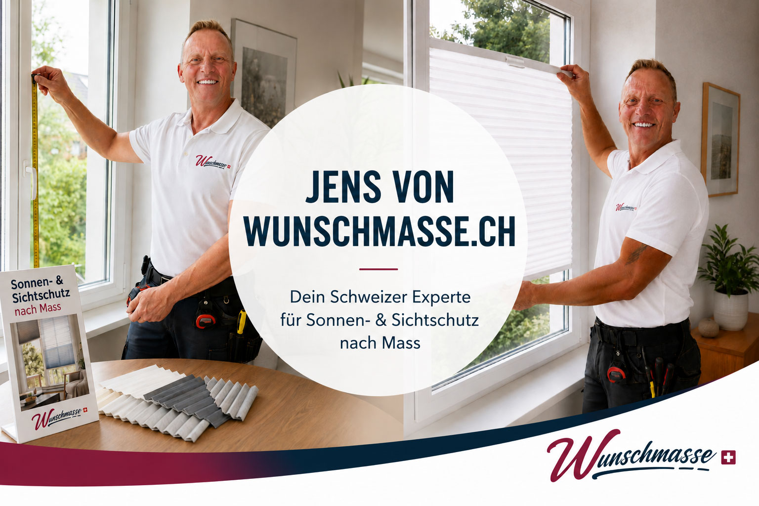 Abmess- und Montageservice für Sonnenschutz – Jens misst Fenster aus