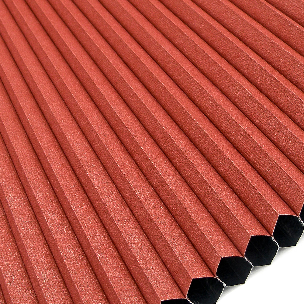 Waben-Plissee Notte, Rot (PS91727 | 7)