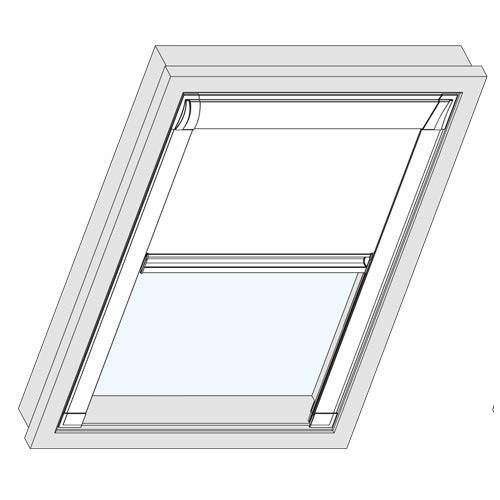 Montageanleitung für Dachfensterrollos